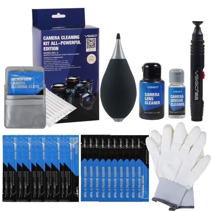 35PCS Kit de nettoyage appareil photographique numérique pour capteur CCD CMOS