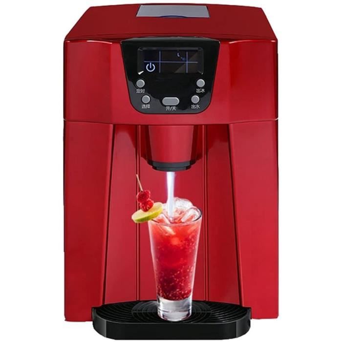 2 en 1 multifonctionnel Fabrication de glace Distributeur d'eau Machine à glaçons automatique électrique Distributeur d'eau gla A281
