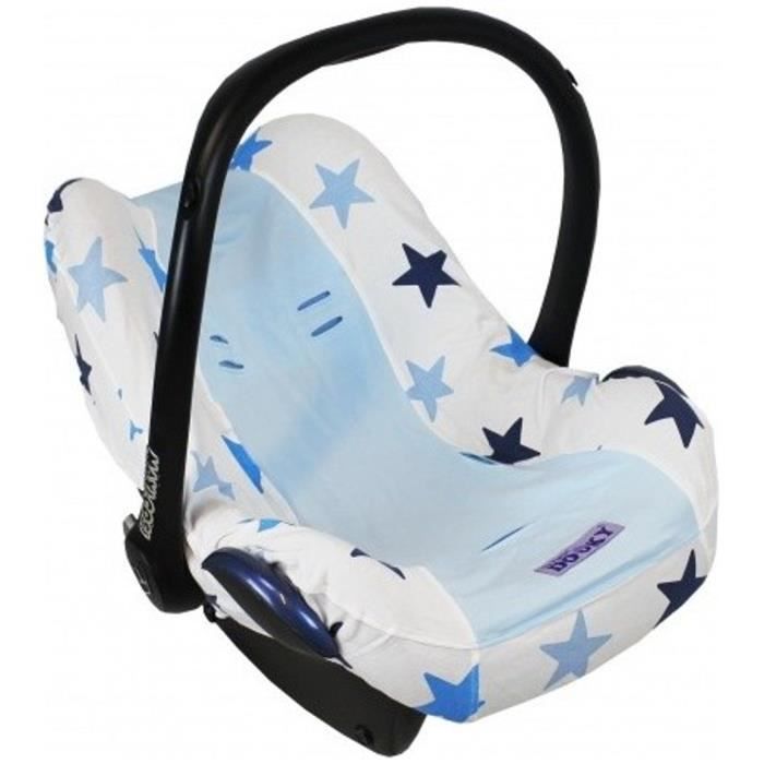 DOOKY Housse universelle - Etoile Bleu - Uni - Bleu