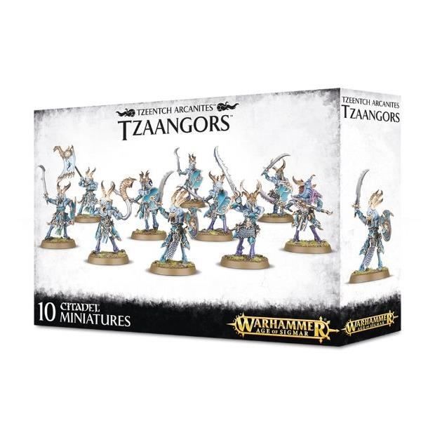 Warhammer Age of Sigmar : Tzeentch Arcanites : Tzaangors set 10 figurines