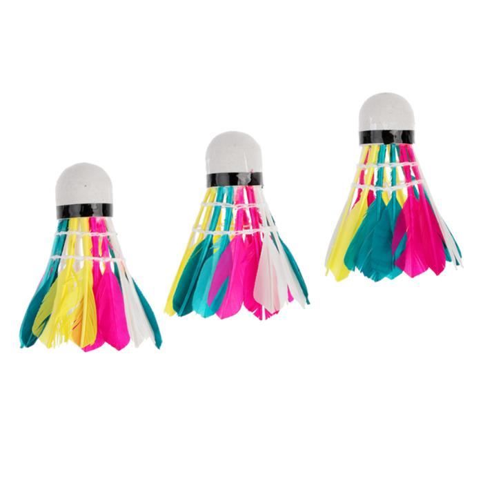 VOLANT DE BADMINTON 3 Pieces Badminton Balls