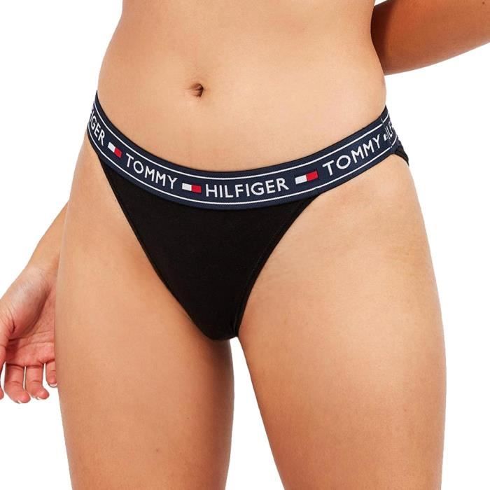 Culotte Noir femme Tommy Hilfiger BRAZILIAN