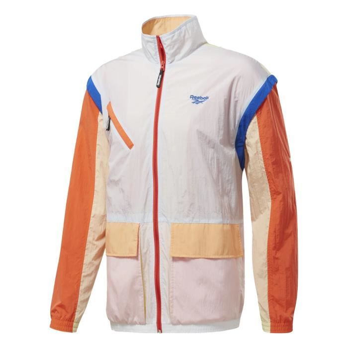 Reebok Veste de survêtement Cl Fs Zip Off Jacket