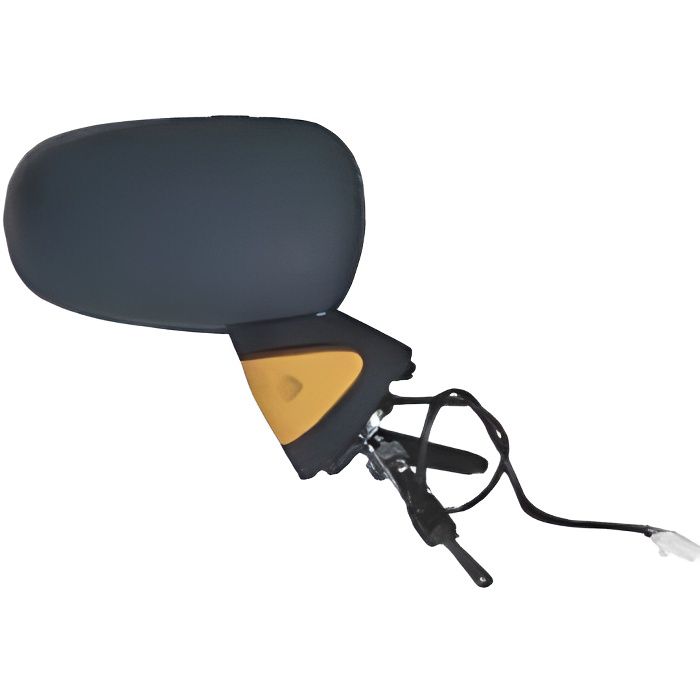 Rétroviseur droit mécanique pour RENAULT MODUS de 2004 à 2008, avec sonde, noir, Neuf.