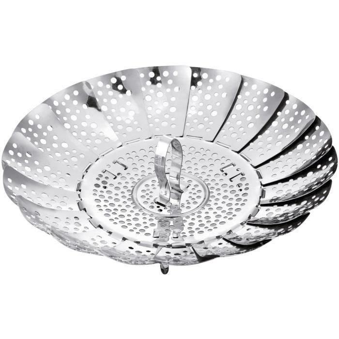 TESCOMA Cuit vapeur marguerite Presto 24 cm inox