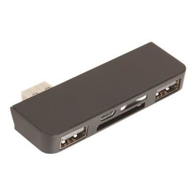 URBAN FACTORY Lecteur de carte SD 4en1 - Double port USB 3.0