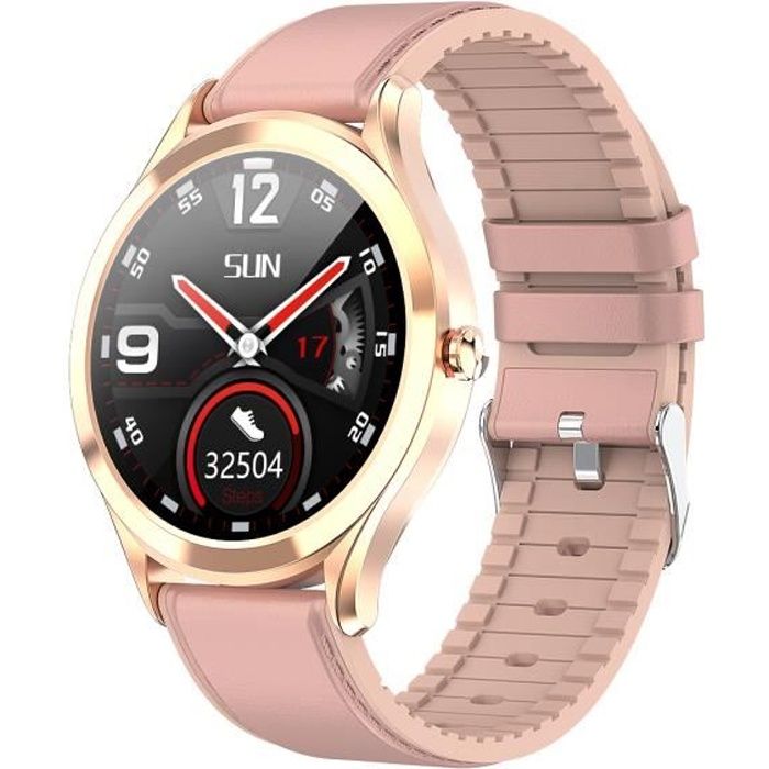 WINNES Montre Connectée Fréquence cardiaque Tension artérielle Surveillance du sommeil cardiaque Rappel d'information Business Watch