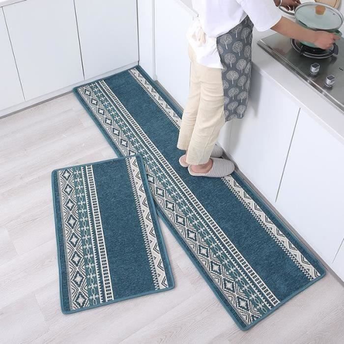 VL28083-coussinpourbanc180cm Tapis de sol de cuisine tapis de sol antidérapants absorbants longs tapis de ménage lavables à la ma5