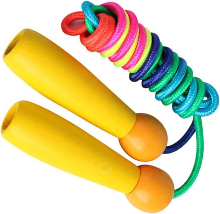 Corde à Sauter Réglable Pour Enfants 3-12 Ans | Jeu Extérieur & Fitness | JTKREW