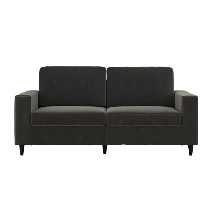 Cooper Canapé 3 places en velours gris
