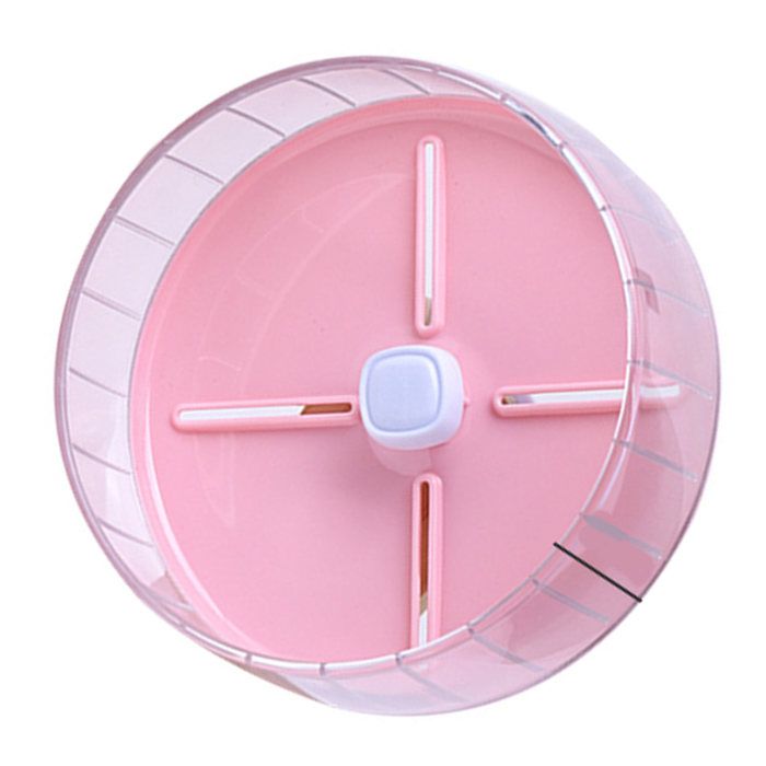 Meilleurs prix pour Roue d'exercice silencieuse pour hamster rose de 20 cm/7,9 pouces, jouets pour petits animaux de compagnie, cage à hamster