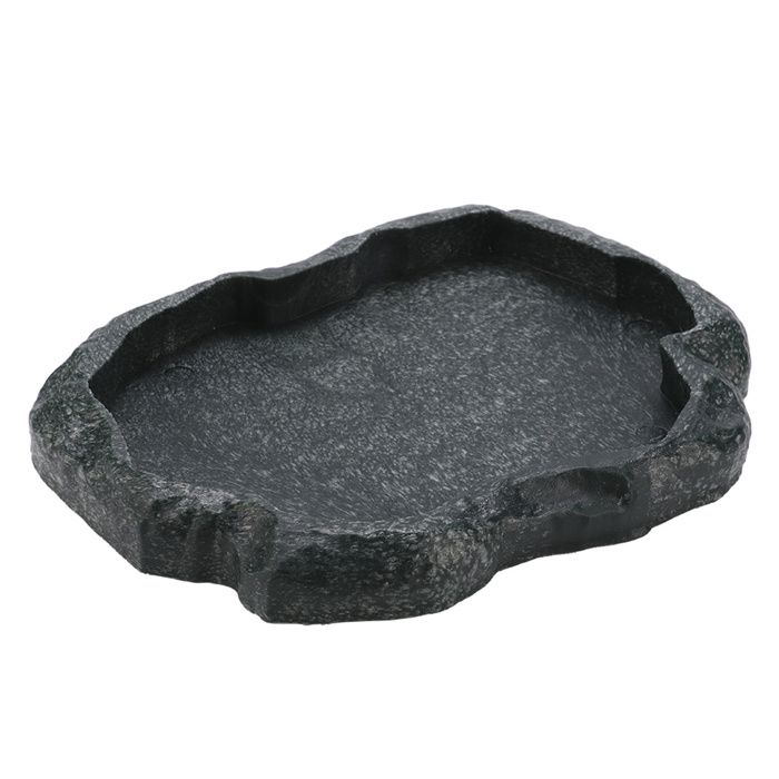 Bol dalimentation en résine durable pour reptiles bol dalimentation pour tortue lézard (vert M)