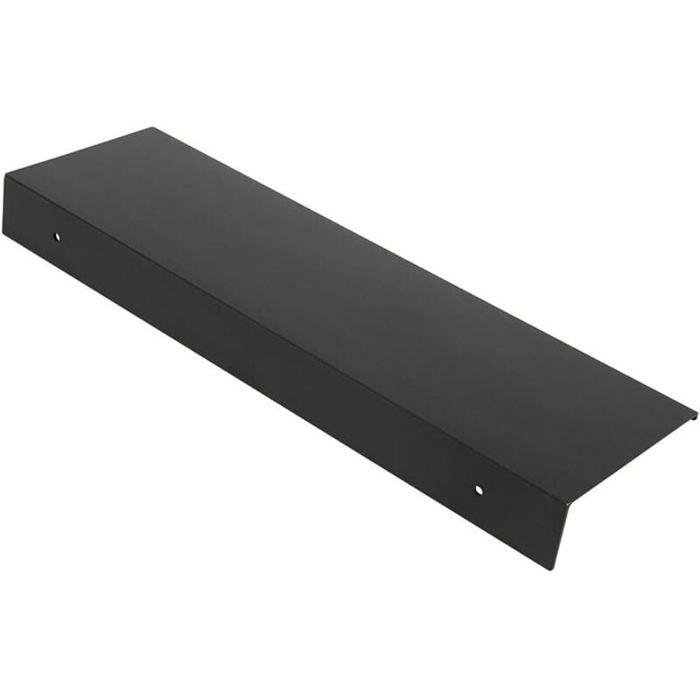 Étagère - JIANGZHA - 40cm - Aluminium Mat - Noir - Design Contemporain