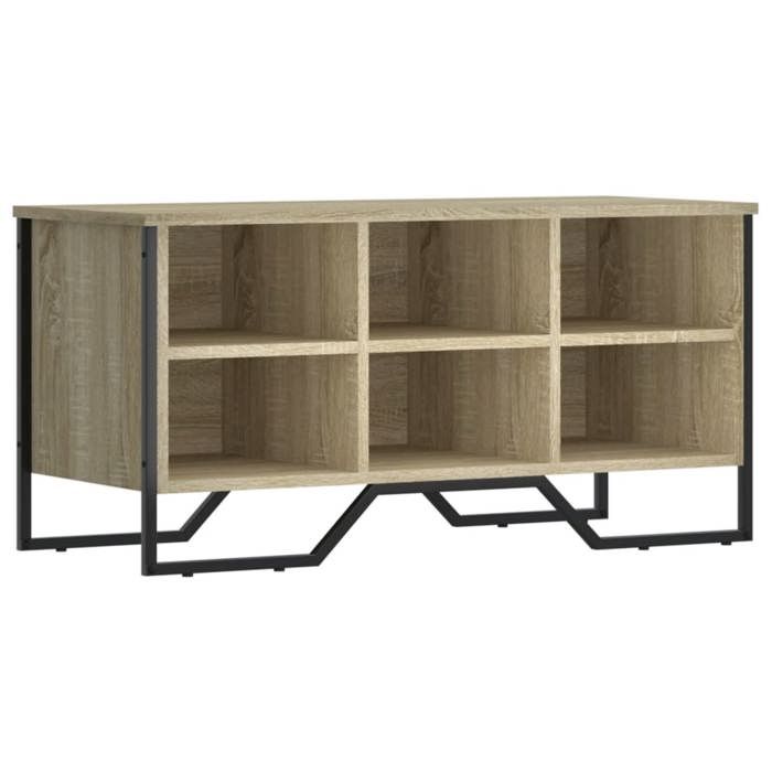 RUIG* CHIC Armoire à chaussures - KENNETH - Banc à chaussures/ envi 10 paires - chêne sonoma 90x38x45 5 cm77320