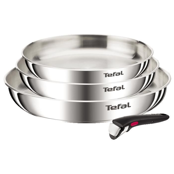 Tefal Ingenio Emotion Batterie de cuisine Acier inoxydable Poêles L8968445