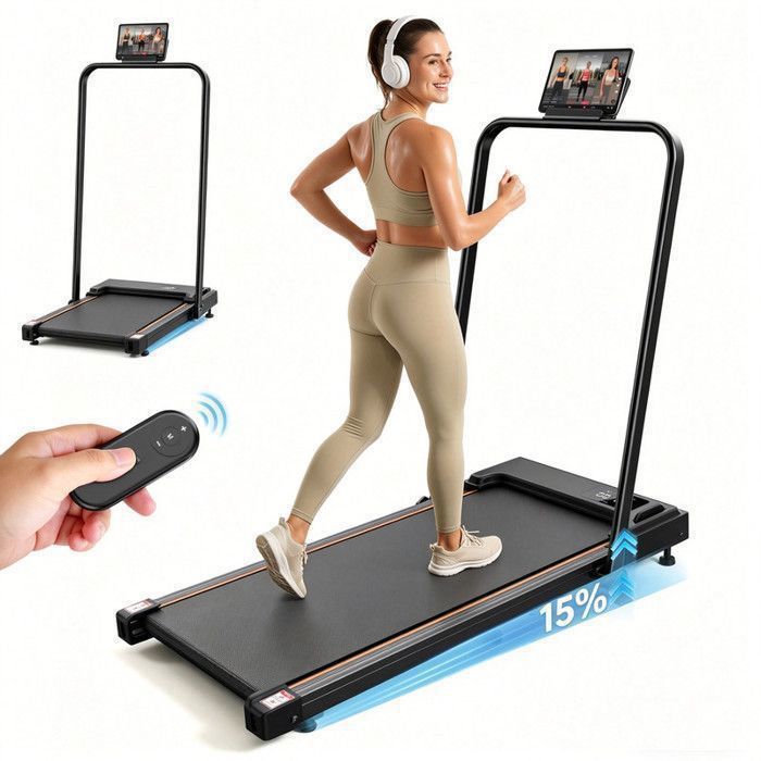 FORMILL Tapis de Course Pliable - FT41 Tapis Marche - Moteur 2.5HP Inclinaison 15%Vitesse 1&ndash;10km/h Pour Adult
