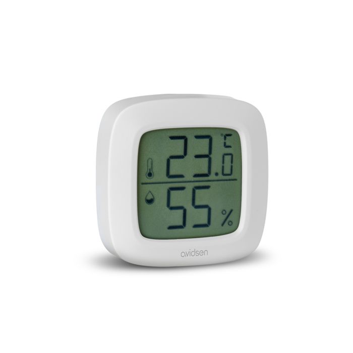 Mini thermomètre hygromètre intérieur - 107245 - Avidsen
