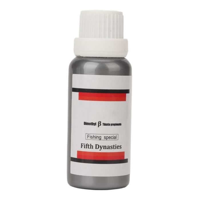 Additif Appât Pêche 25 Ml - Odeur De Poisson Ou Crevette, Forte Adhérence - Pour Eau Douce, Attire Les Poissons Et Augmente Les Prises