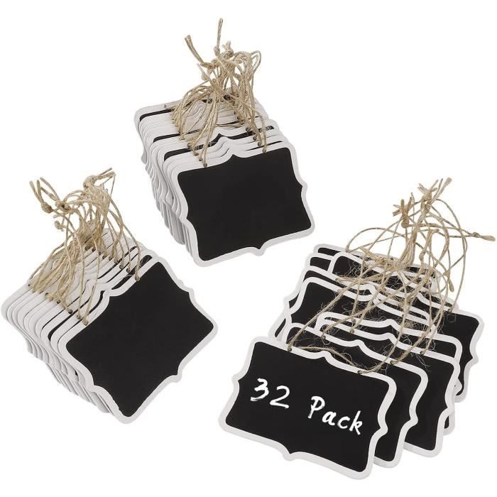 Tableau Ardoise Bois Faux Fenêtre Suspendu - Réutilisable Pour Messages, Menu, Décoration Murale