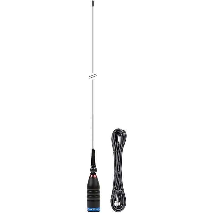 Antenna CB Sigma Florida S-877 Per Auto, 26-28MHz, 450mm, Flessibile E Resistente