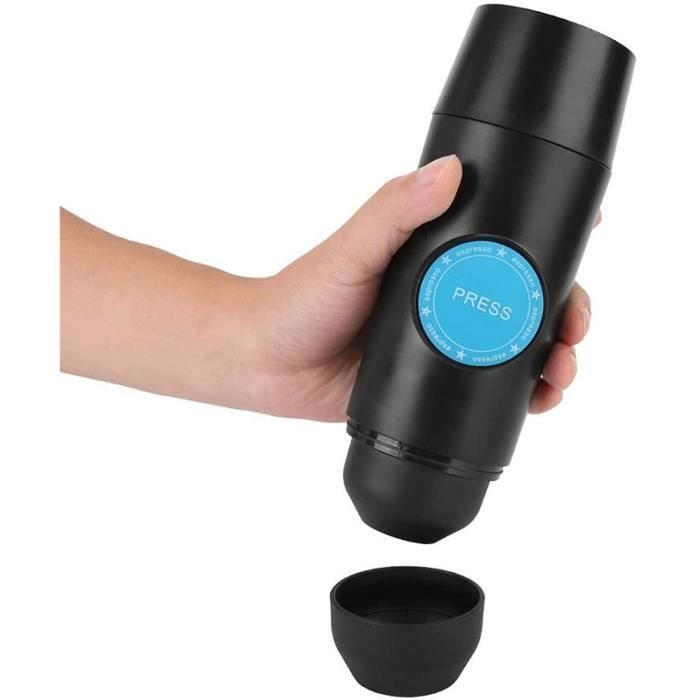 Machine à Café Expresso Portable Sans Fil - Pour Camping, Voiture, Maison - Capsules Ou Poudre