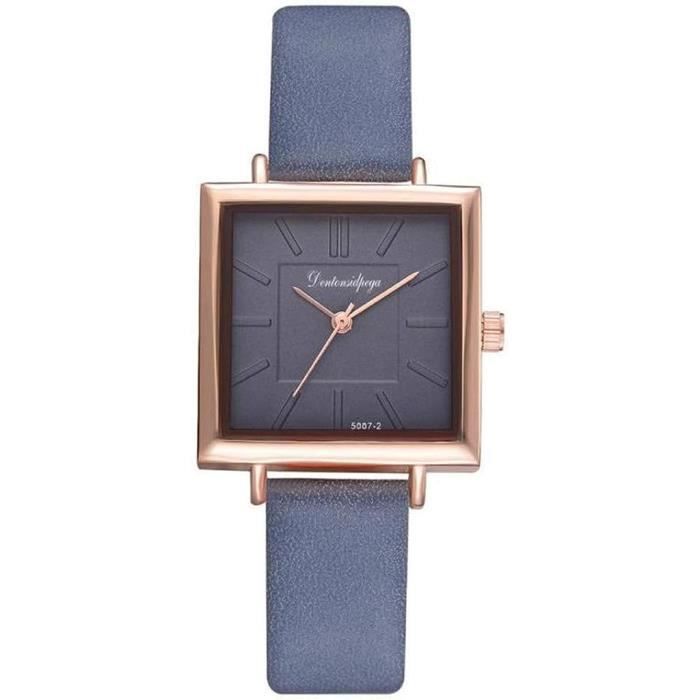 SHARPHY Montre femme de luxe mécanique automatique diamants chiffres romains vert bracelet en