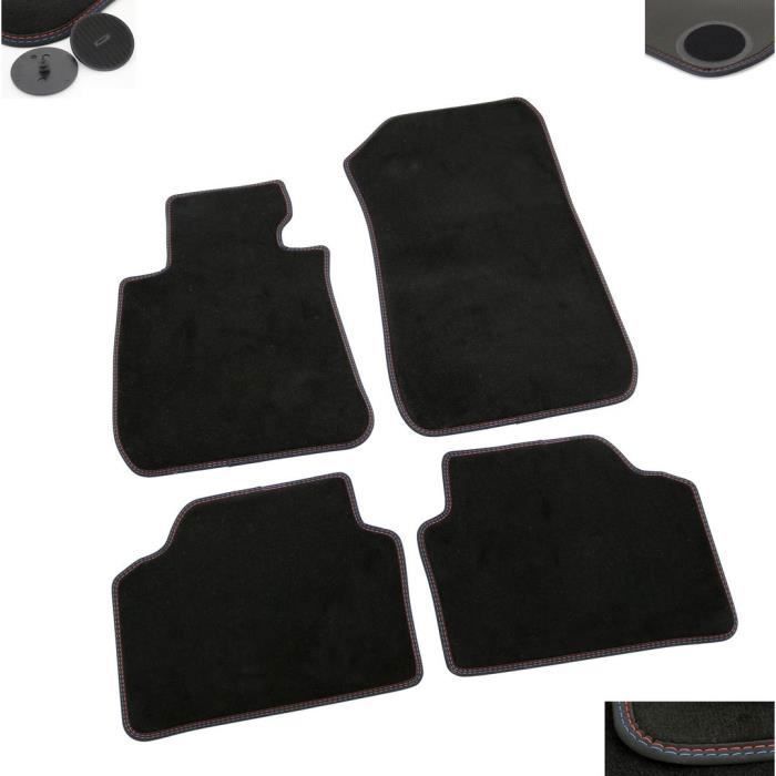 4 TAPIS DE SOL PREMIUM SUR MESURE POUR BMW SERIE 3 E90 E91 DE 07/2005 A 2011