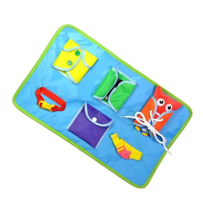 Apprentissage Des Competences De Base Pour Les Jouets Jouet Montessori Apprendre A S Habiller Avec Quiet Book Jeu D Apprentissage Achat Vente Jeu D Apprentissage Cdiscount