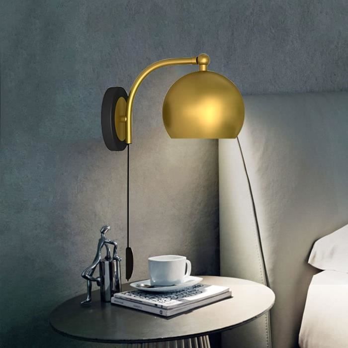 Applique Murale En Cristal Doré, Style Moderne élégant, Luminaire Décoratif Mural Pour Salon Chambre Ou Hotel Eclat Raffine 98862136