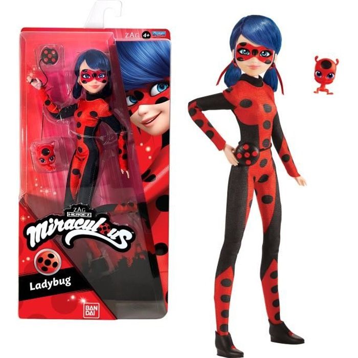 Poupée Ladybug Miraculous 26 cm - Costume inédit - BANDAI