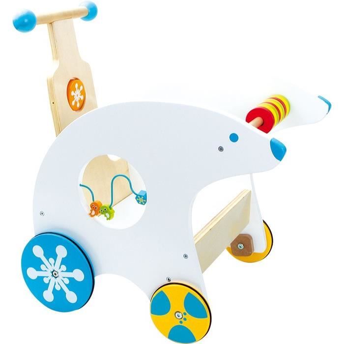 Chariot De Marche Ours Polaire Cdiscount Puericulture Eveil Bebe