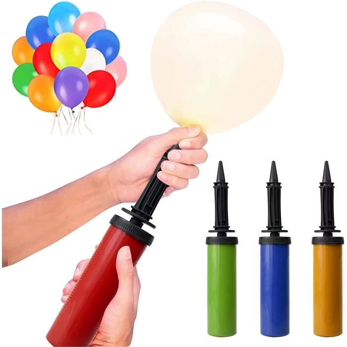 Ballon d'anniversaire pompe-ballon pompe-conception robuste, légère et  compacte-pompe de gonflage de ballon * couleur aléatoire * - Cdiscount Sport