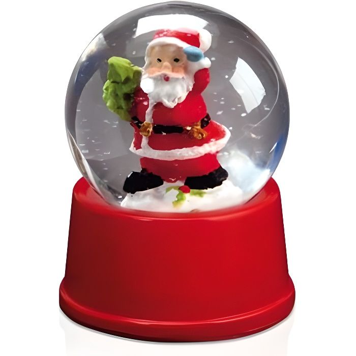 Boule Neige Pere Noel