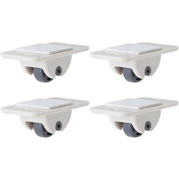 8 Roulettes Autocollantes 360° - Pour Meubles Et Boîtes, Charge 2kg/Unité