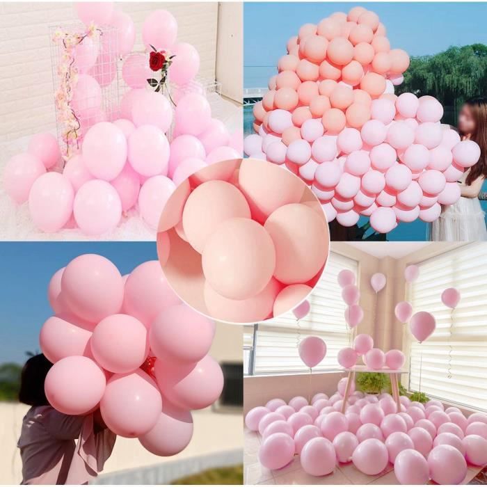 Reyok Ballon Pastel 0pcs Macaron Rose Pastel Ballon En Latex Pour Decoration Pastel Fete D Anniversaire Bapteme Fille Ma 2999 Achat Vente Ballon Decoratif Cdiscount