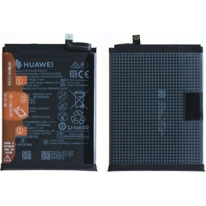 Batterie d'origine Huawei P30 Pro, Mate 20 Pro (HB486486ECW)