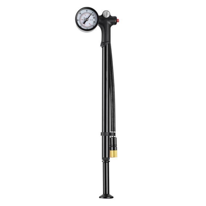 Pompe Haute Pression Pour Suspension Vélo 300PSI - Pompe à Fourche Avant/amortisseur - Portable