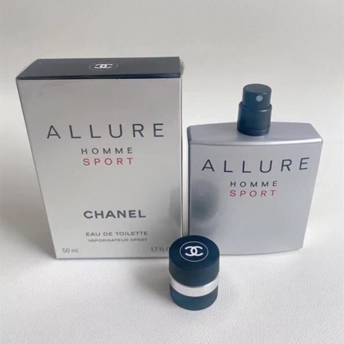 Authentique CHANELS Allure Homme Sport Parfum Eau de Toilette