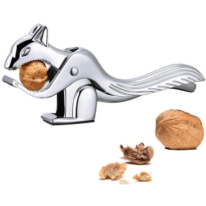 Casse-Noisette Écureuil En Alliage De Zinc - Design Antidérapant Et Facile à Utiliser - Pour Noix, Noisettes
