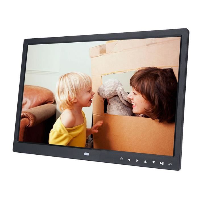 15 " HD LED Écran Large Cadre Photo Numérique 1280*800 avec fonctions multiples+télécommande - BOH HB042