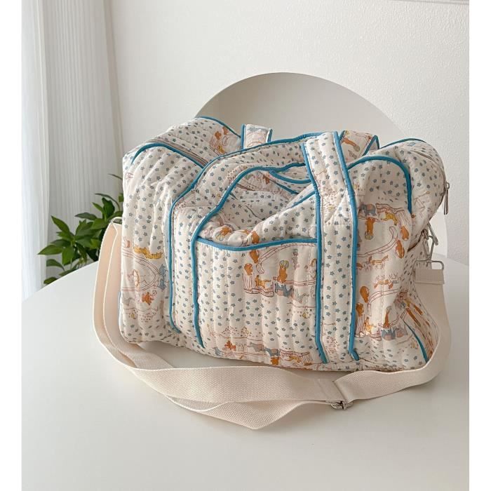 Sac maman fleuri Grand sac floral ALTERBag pour couches de bebe Sac de maman maternelle Sacs a couches ma Cdiscount Puericulture Eveil bebe