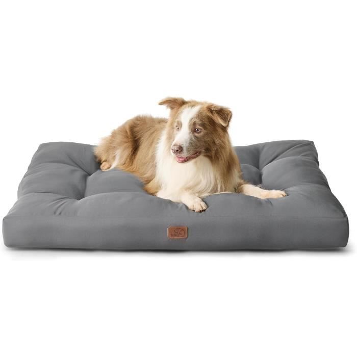 Comparer les prix de Panier Chien Grand Taille Imperméable - Coussin Chien de Tissu Oxford, Tapis Idéal pour Chien XL, Matelas Lit Chien Lavable, Gris