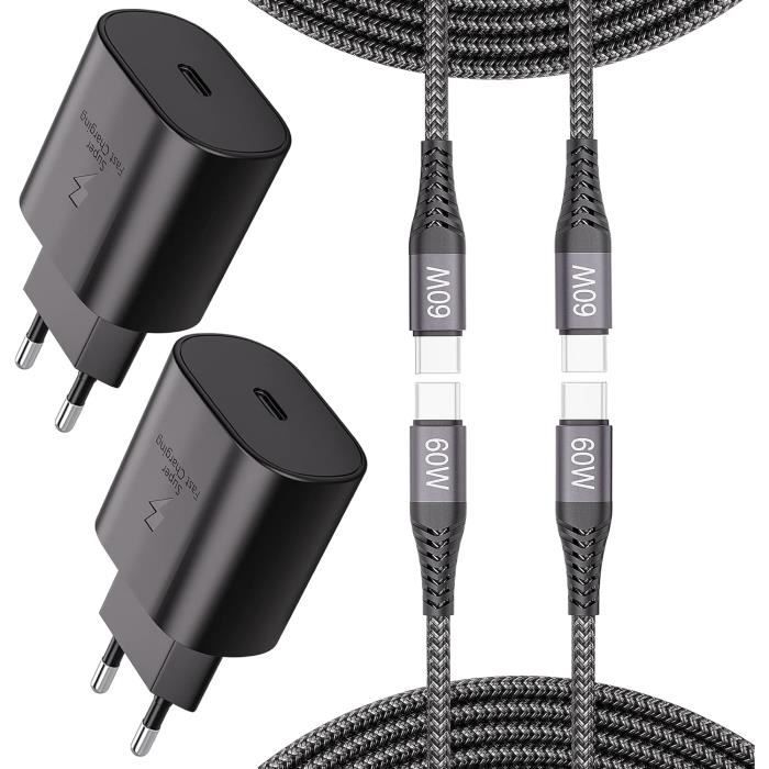 Câbles Charge USB-C Magnétiques Shokz - Lot De 2 X 60 Cm - Compatible OpenRun Pro, OpenRun, Aeropex