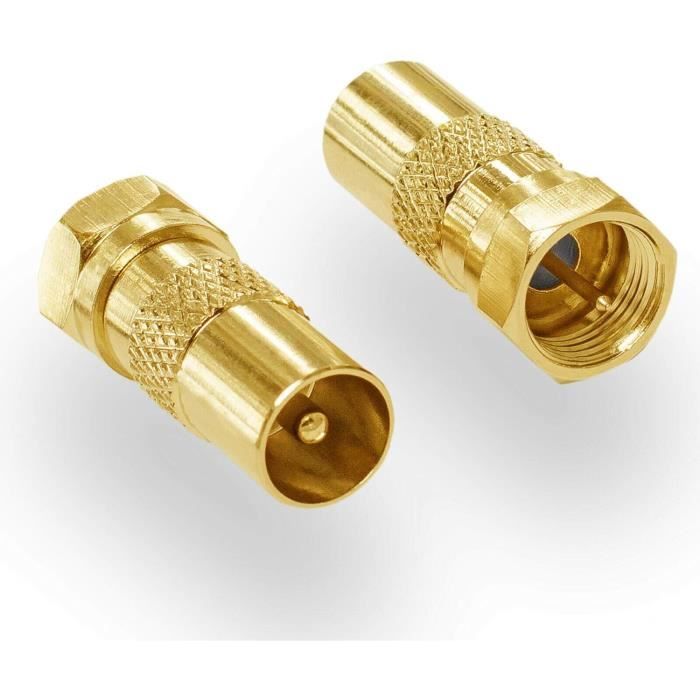 Adaptateur 2 X Jack 6,35 Mâle Mono