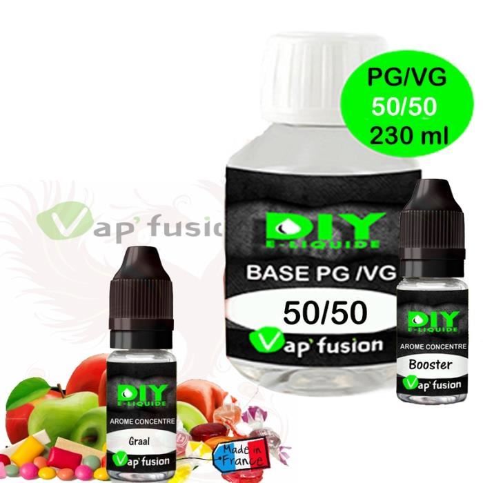 chicha vape DIY Bottle VDLV 250ml – Flacon pour préparer votre e liquide DIY – A&L main image 1