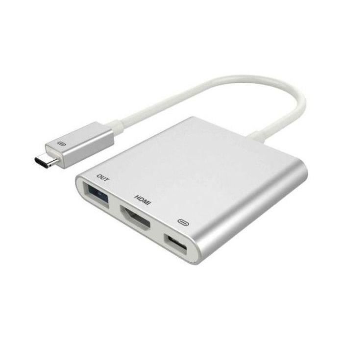 DLH Adaptateur USB Type-C 3