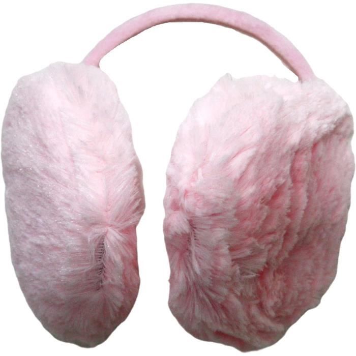 Cache-oreilles Hiver Fausse Fourrure Lot De 2 - Réglables, Chauds Et Pliables
