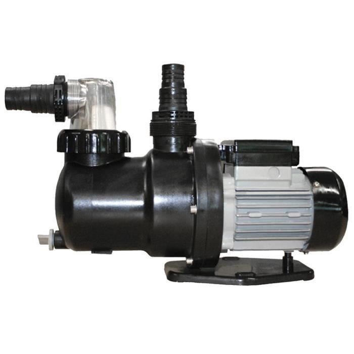GRE Pompe centrifuge auto amorçante PP052 0 50 CV Pré filtre incorporé avec couvercle
