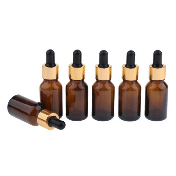 50 Bouteilles Compte-gouttes Vides 20ml - Plastique Rechargeable Pour Liquides