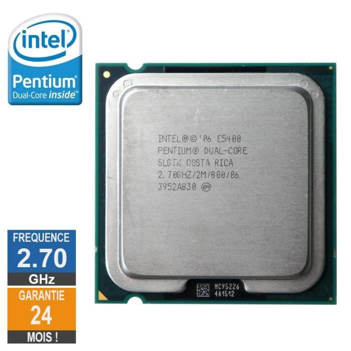 Achat Processeur PC Processeur Intel Pentium D E5400 2.70GHz SLGTK LGA775 2Mo pas cher